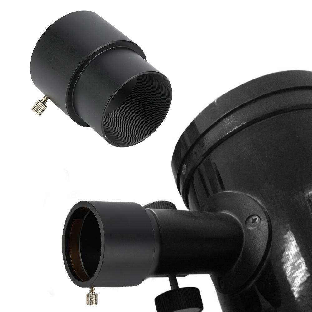 2inch Durable Telescope Eyepiece 40mm Extension Tube M48 Thread Adapter Black