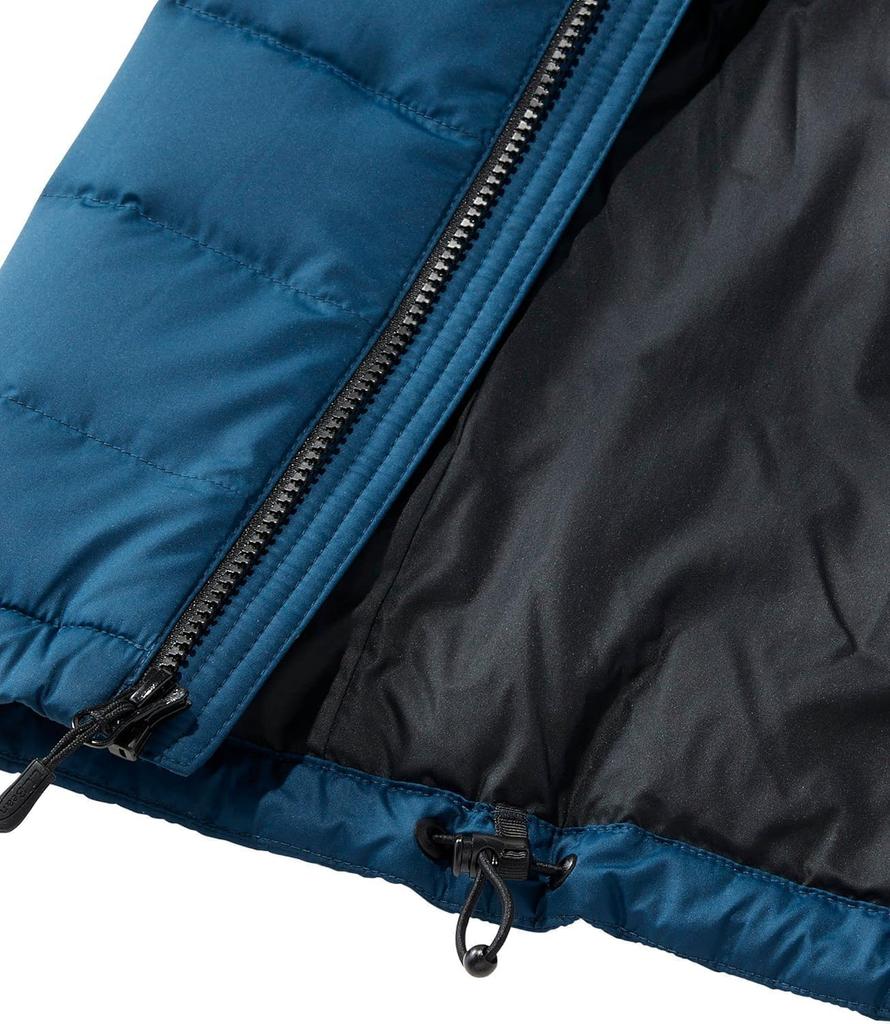 LL Bean Beans Down Hooded US Size Dark Marine 1000102330 Men's Jacket, Fit, Regular, Small, Blue,