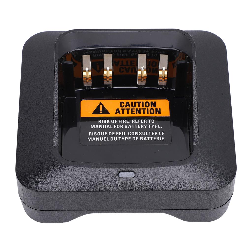 2 Sets Funkladegerät LED-Anzeige Überladeschutz Funk-Schnellladegerät für APX1000 APX3000