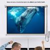 FAIRY LAKE 130-inch 4:3 Pull-Down Projection Screen