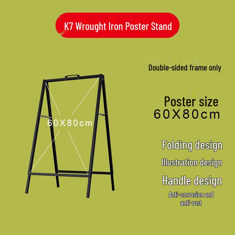 Lilang Portable Double-Sided Poster Display Stand