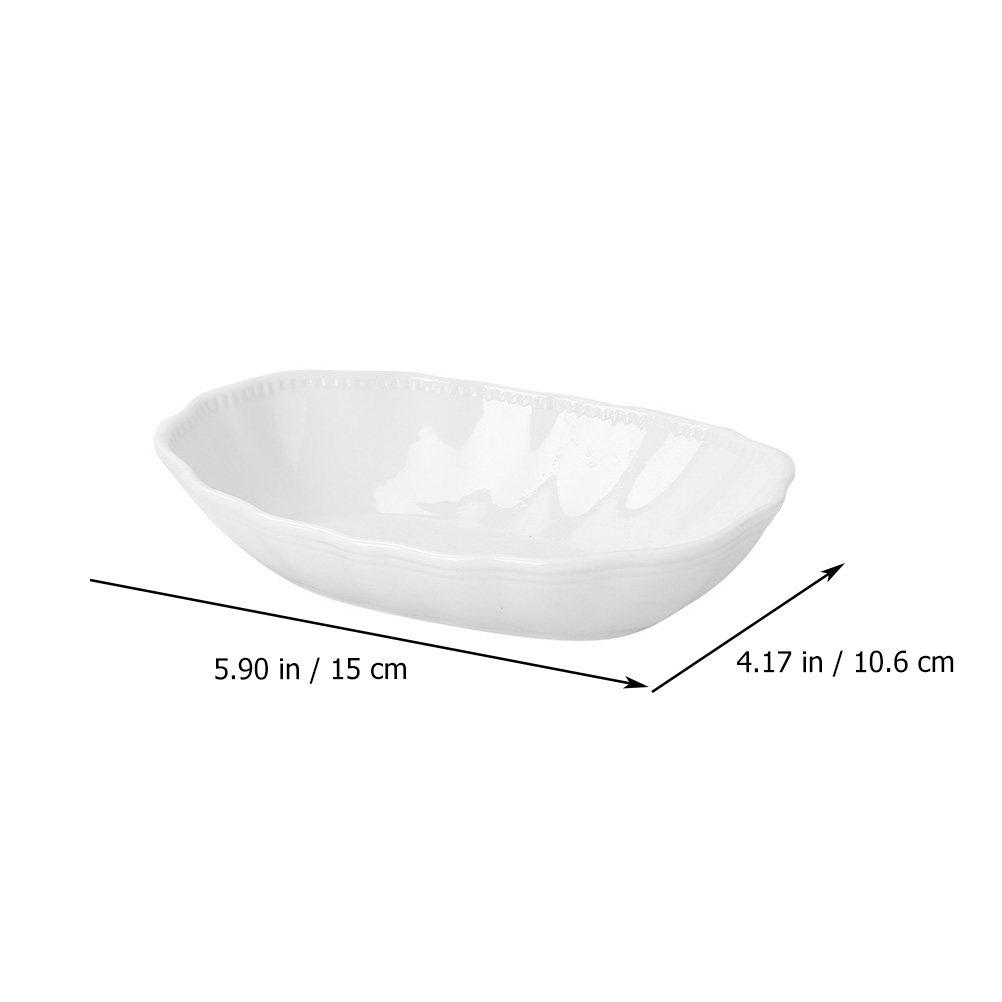 Ceramic Baking Tray Deep Design Elegant Porcelain Baking Dish for Cake Cheese Bread Healthy Non-Stick Easy Clean Kitchen