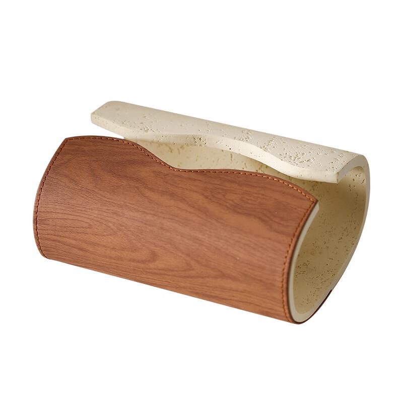 LUCAESS VALITOON Leather Tissue Box