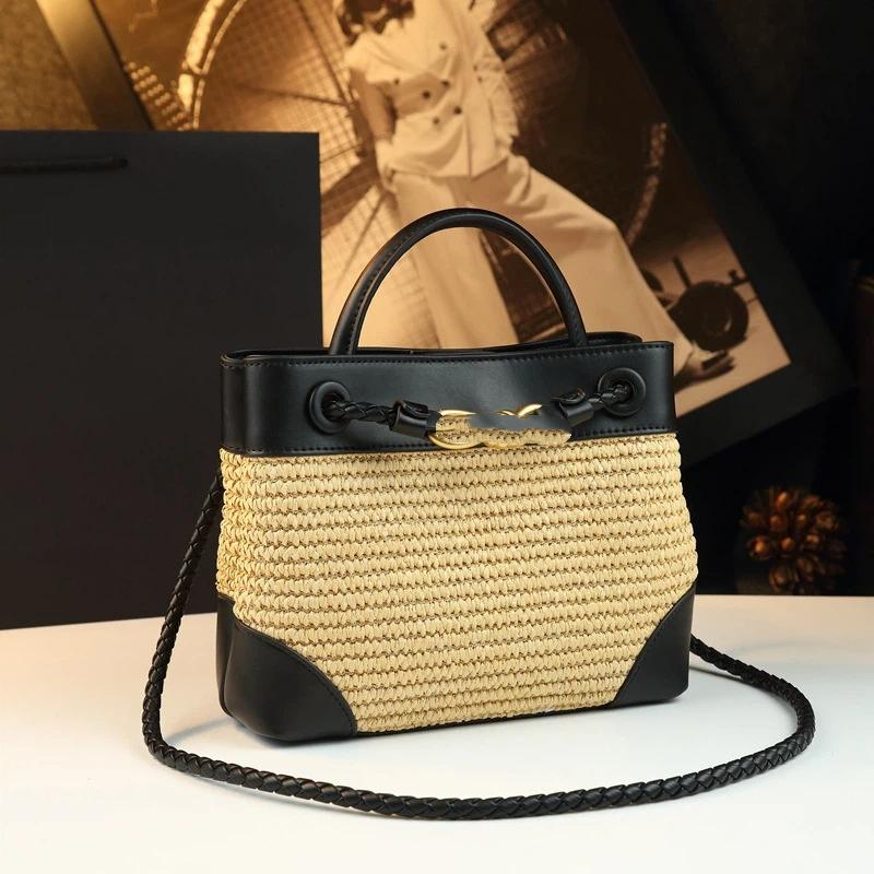 2026 New Large Capacity Straw Woven Bag