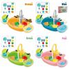Educational Simulation Kitchen Sink Set Platic Montessori Game Toy Electric Dishwasher  Kids Toy