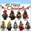 Charming 20cm Miniature Christmas Tree With Pvc Material And Vibrant Color Options Perfect For Holiday Seasonal Decorations