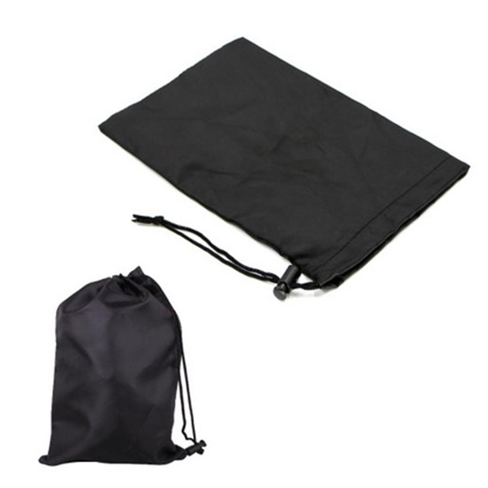 Nylon Drawstring Storage Bag 21.8x13.7cm, Portable Pouch for GoPro Camera Accessories Small Electronics Travel Items