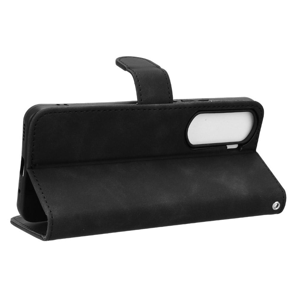 For Honor 90 Lite 5G/X50i 5G Case Skin Touch Feeling Leather Wallet Stand Phone Cover