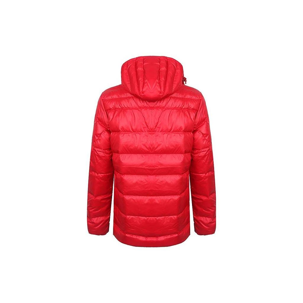 Adidas Brand Logo Embroidered Plain Hooded Down Jacket Men Outerwear BR8847