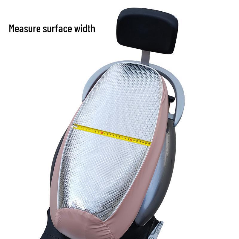Waterproof Sunproof Heat Insulating Seat Cover for Electric Vehicles, Motorcycles, Scooters, and Battery Cars.