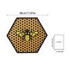 Bee Festival Wooden Sign Three-dimensional Multi-layer Wooden Ornaments Bee Festival Door Sign Wooden Sign Decoration