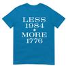 Less 1984 More 1776 Free Speech First Aunisexdunisext Conservative TShirt