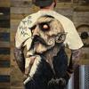 Gothic Style Men's T-shirt Horror Skull 3D Print Kids Tees Fashion Men Women Short Sleeve O-Neck Tshirt Oversized Street Y2k Top