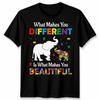 Baby Elephant Autism Awareness Quote What Makes You Different Unisex Tshirt