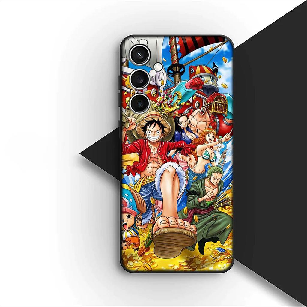 Cover for Samsung Galaxy S10 S8 S9 Plus A33 A34 A31 70 A71 A72 Note 20 9 8 S10E Casing Phone Case Boa Hancock One Luffy Pieces