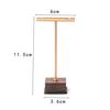 Factory Metal Wood Jewelry Display Stand Necklace Earring Jewelry Display Props Holder