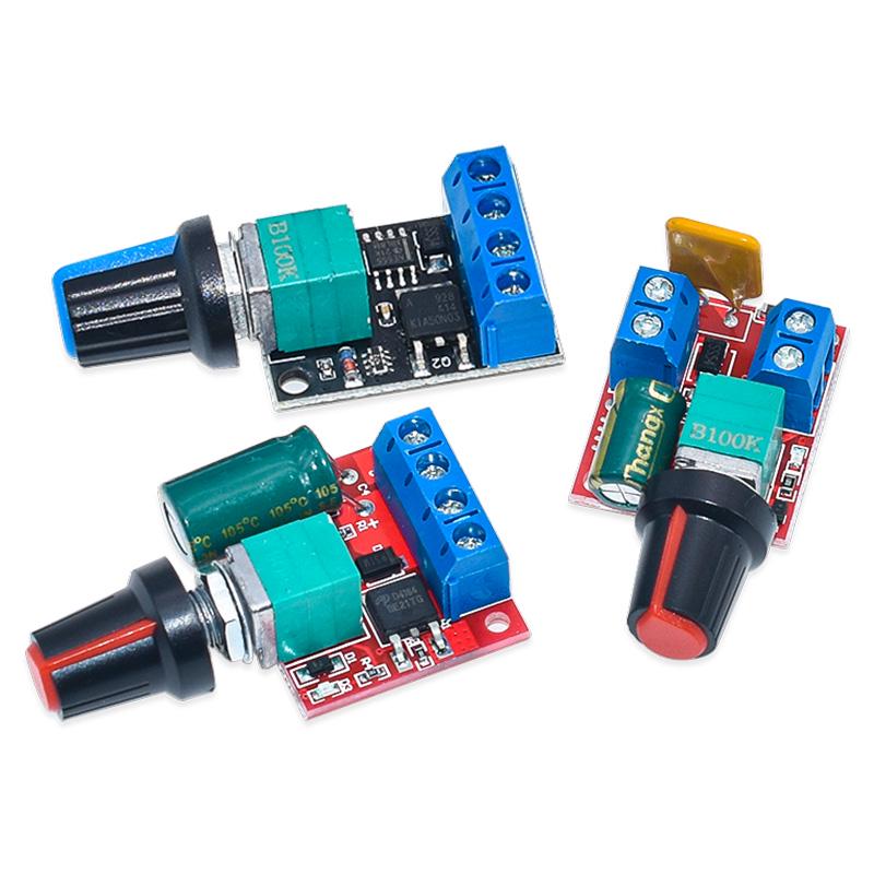 5V-35V PWM DC Motor Speed Controller with LED Dimming Switch Module