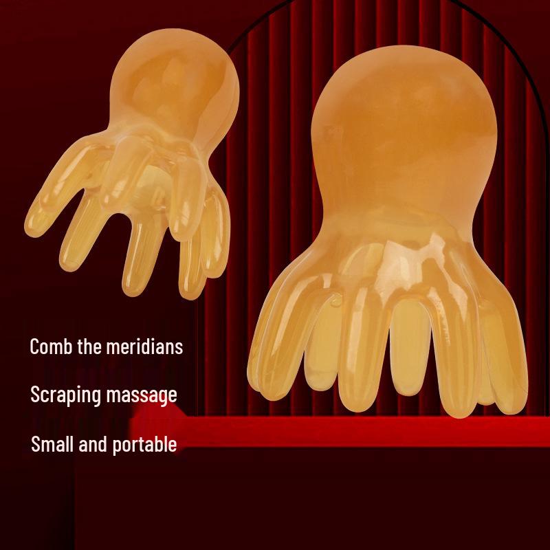 Octopus Scalp Massage Comb - Wide-Tooth Head Therapy Tool