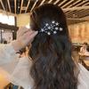 1pc New alloy starry hair clip with side bangs and broken hair clips, duckbill clip headband and hair accessories