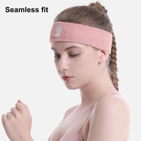 1 Set Sports Sweat Bands Sweat-absorbing Quick-drying High Elastic Nylon Cloth Wrist Guards Protection Super Soft Yoga Basketball