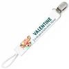 Planetee Pacifier Clip for Name VALENTINE Doe Eyes Like Mommy | Pacifier Clip Baby Gift
