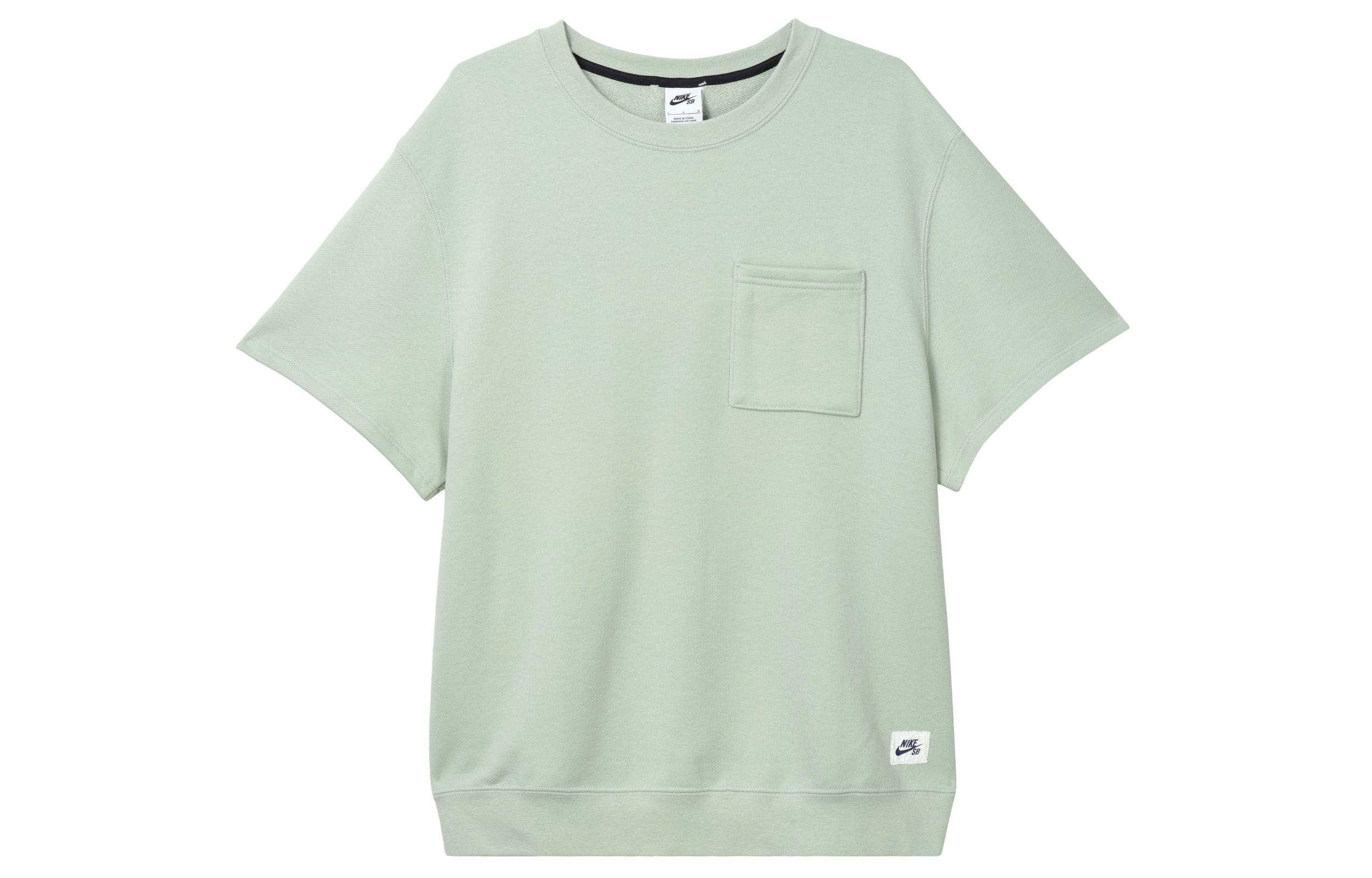 Nike T Shirt Unisex Aqua Blue/Dark Navy Blue DH2930-017 XL