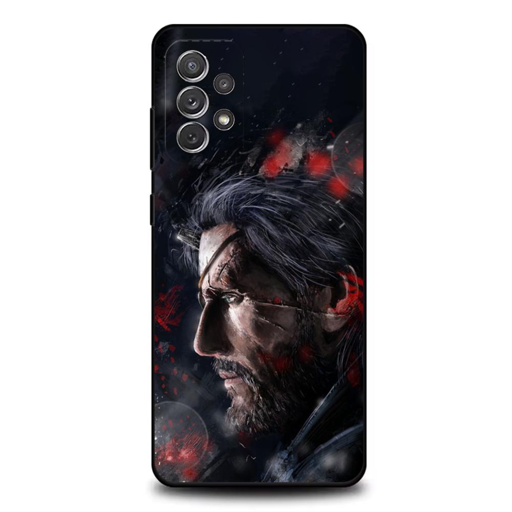 Metal Gear Solid Phone Case For Samsung S25,S24,S21,S22,S23,S30,Ultra,S20,Plus,Fe,Lite,Note,10,9,5G Black Cover