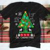 Science Christmas Gifts Oh Chemis Tree Graphic Cotton TShirt Holiday Funny Chemistry Fashion Oneck Printed Unisex Adult Tops
