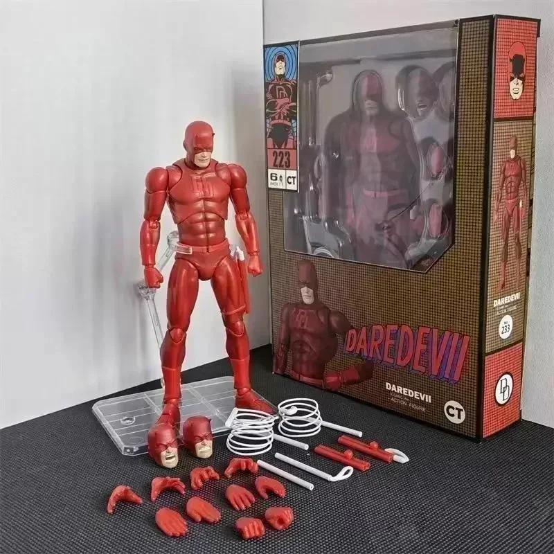 In Stock HOT Original Ct Playthings Daredevil Action Figure Mafex 223 Figures Comic Version Figure Anime Figurine Statue Model Playthings CT-MAFEX 223