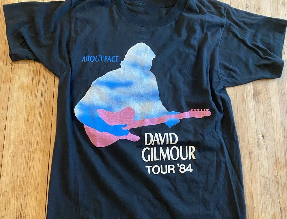 Vintage David Gilmour About face Unisex Cotton T-Shirt SB341 Unisex T-Shirt M