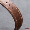 20mm 22mm 24mm Vintage Top-Grain Cowhide Strap for Men Women Universal Genuine Leather WatchBand Brown Breathable Sport Bracelet
