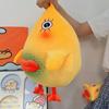 Kemaning Yueyu Rabbit Doll: Little Yellow Chicken Plush Toy - Funny Chicken Figurine Gift