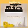 Creative Elephant Elk Silhouette Design Wall Lights For Bedroom And Corridor