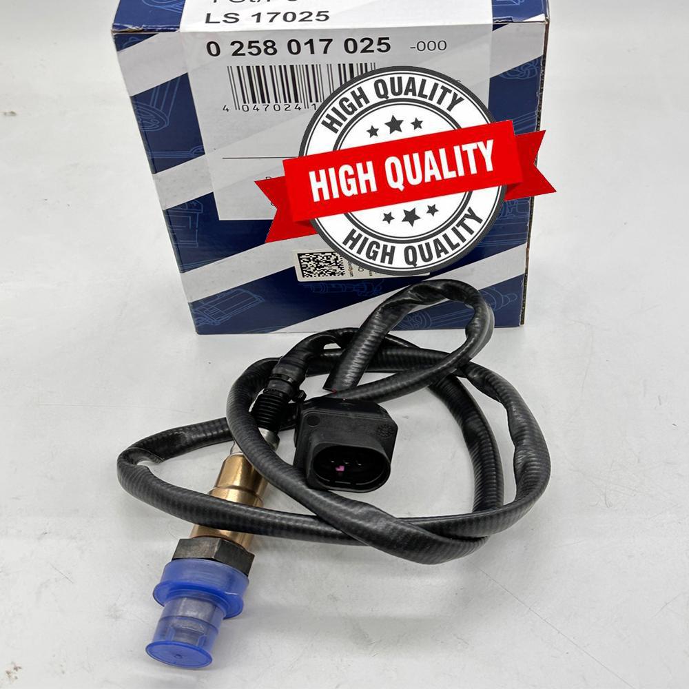 High Quality 0258017025 17025 LSU4.9 O2 UEGO WideBand Oxygen Lambda Sensor 258017025 for PLX UEGO 30-2004 AFR 30-0300 30-4110 with B-osch Box