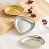 Set Of 6 Unique Stainless Steel Miniature Bowls Appetizer Plates Suitable for Sauces and Seasoning with Easy Cleaning