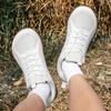 TUINANLE Barfußschuhe Herren Weite Zehenbox Nullabfall Zehen-Sneaker Minimalistisch Schwarz Freizeitschuhe für Damen