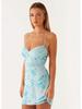 Sequin Embroidery Backless Spaghetti Strap Dress - European & American Style Summer Dress for Women