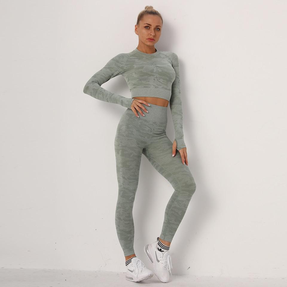 Yoga Set 2 Pièces Sport Outfits Gym 