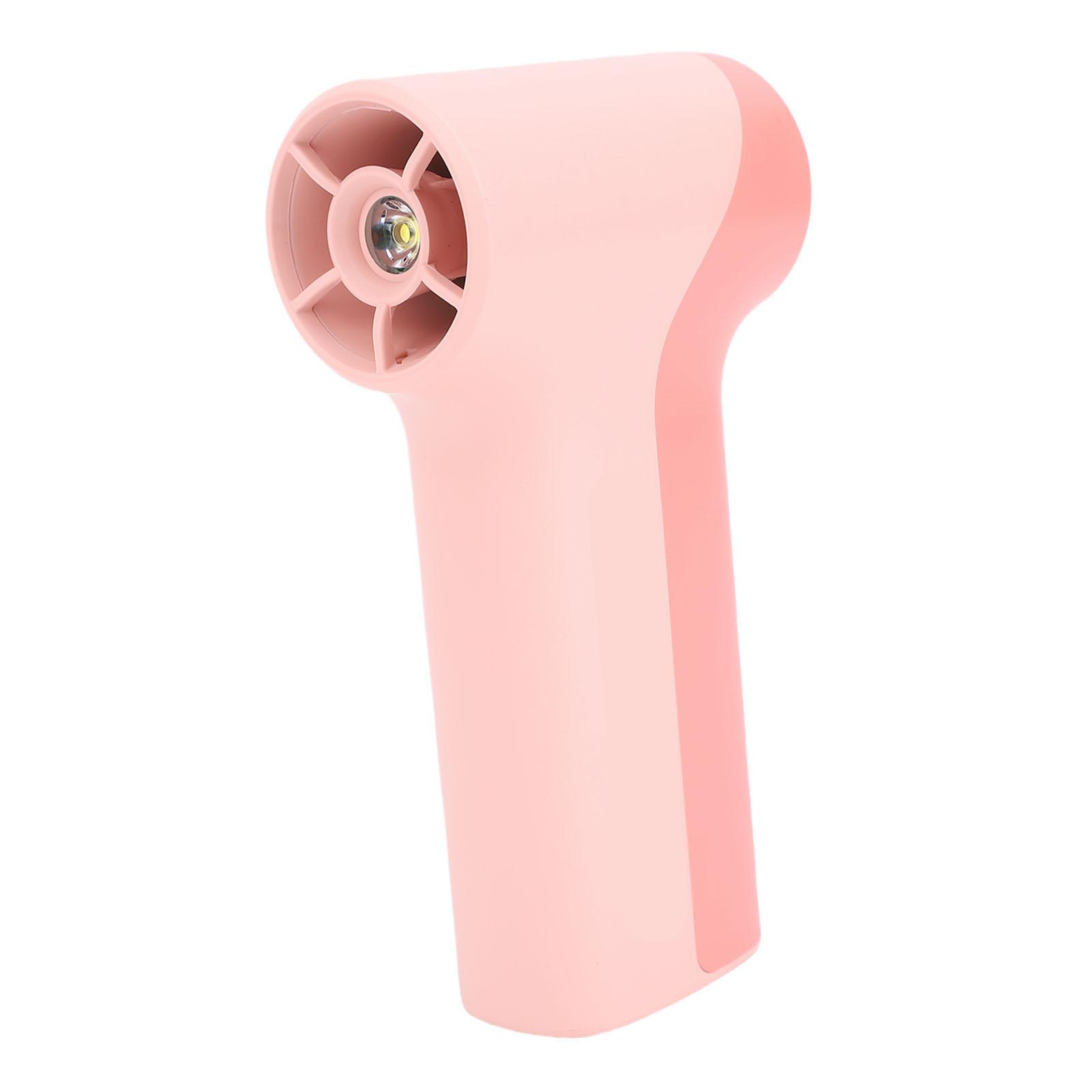 Handheld Fan 40000RPM High Speed 5 Gears Rechargeable Portable Handheld Fan with LED Light