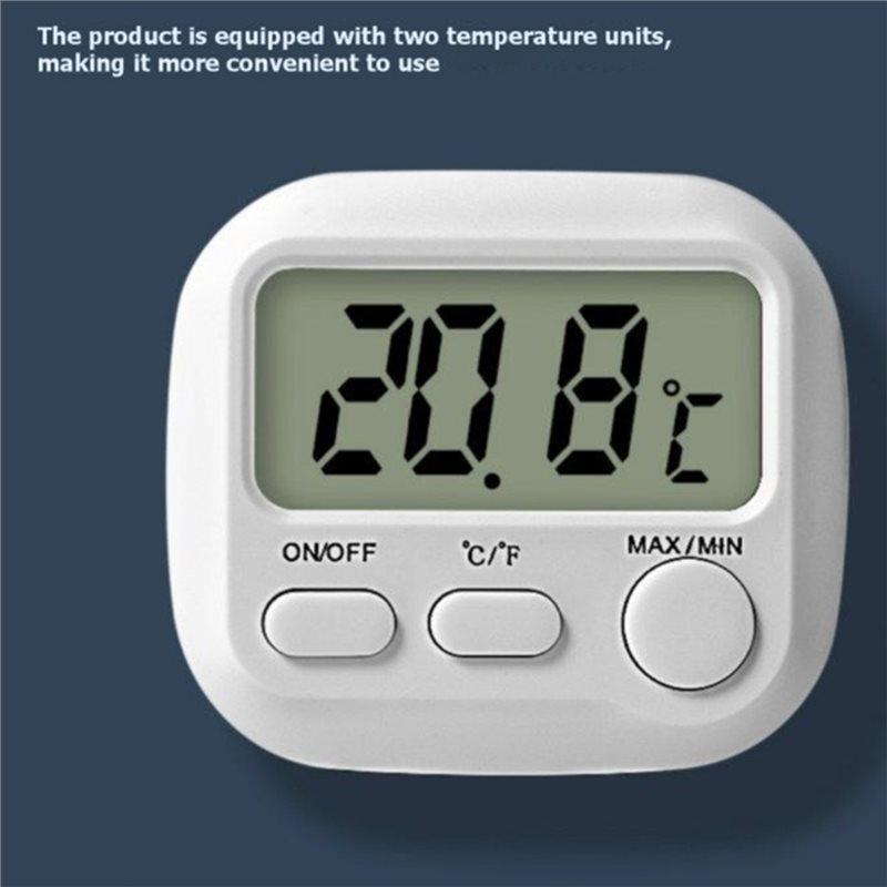 A84E-Aquarium Thermometer With Probe Digital Thermometer Fish Tank Thermometer ±0.1℃ High Accuracy For Marine Plant Aquarium
