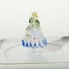 Cartoon Glass Christmas Tree Ornament Colorful Figurines Collectibles  Desktop
