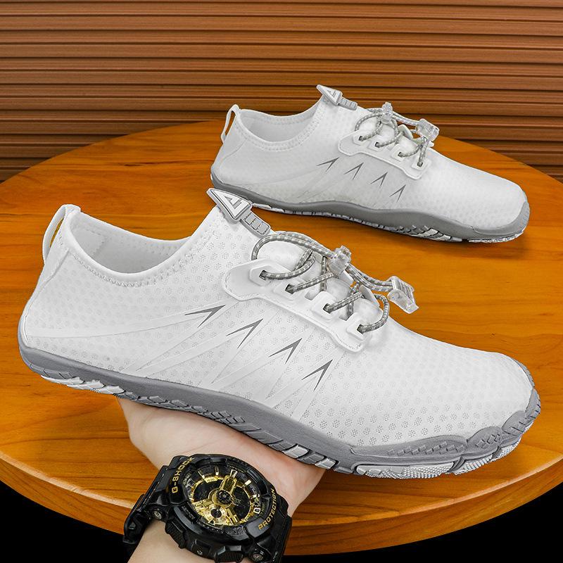 New couple outdoor fishing swimming wading shoes five-finger shoes non-slip quick-drying men's and women's beach shoes