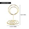 Good-20Pcs Mini Place Card Holders, 2Inch Cute Table Number Holders, Classy Table Card Holder Table Picture Stands, Elegant Wire