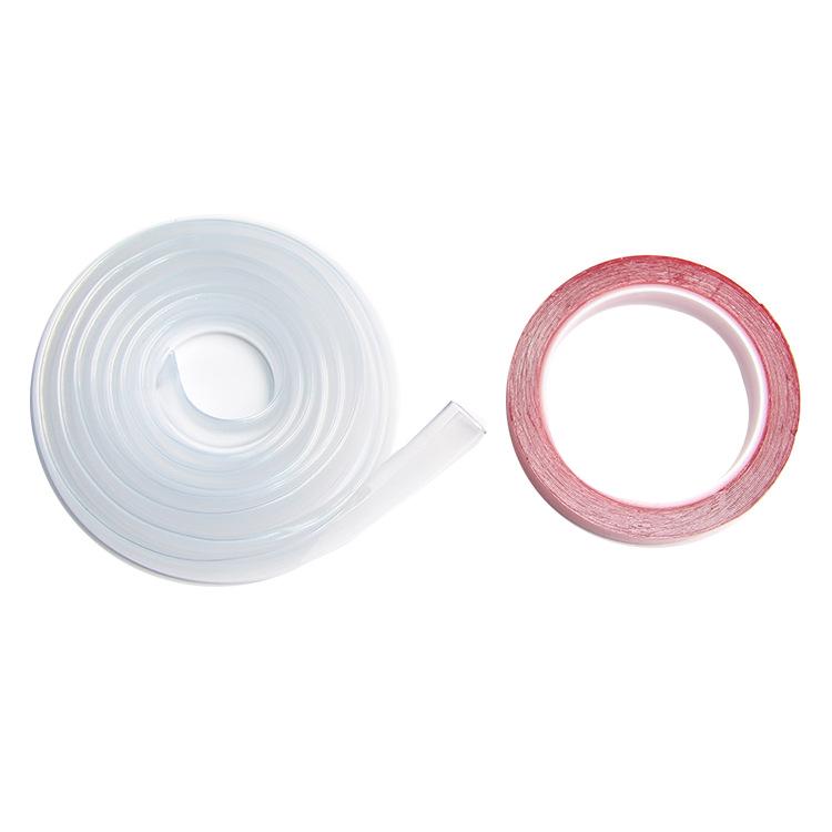 Child Safety Clear Anti-Collision PVC Soft Edge & Corner Protector Strip