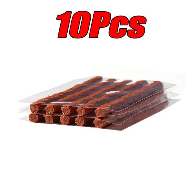 Kit de instrumente pentru repararea anvelopelor auto, 5-50 buc, cu benzi de cauciuc, dop pentru perforare a anvelopei fără cameră