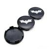 4pcs BAT Logo Badge Emblem Car Wheel Center Caps 65MM 59MM Car Rim Hubcaps Cover Wheels Hub Cap Replace Auto Styling Accessories