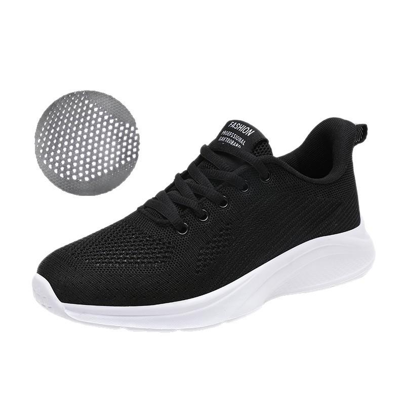 Neue Sportschuhe Frühling und Herbst Mesh atmungsaktiv leicht weiche Sohle super weich täglicher Freizeit-Pendel-Laufschuh