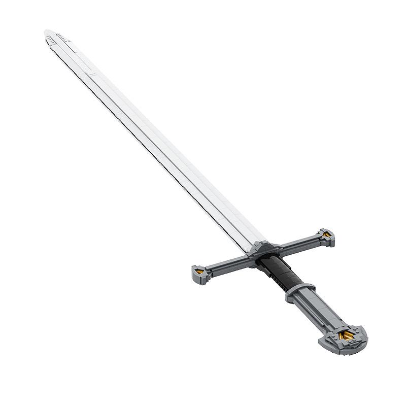 Lord of the Rings King's Sword Building Block Model - Creative Toy with Small Particles (MOC-140605)