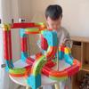 DIY Assemble Magnetic Track Train Montessori Motorized Train Electronic Magical Rail Car Gravity Maze Toy Educational Gift Kid