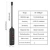 Gas Leak Detector 50-1000PPM Flammable Natural Methane Gas Sniffer Portable